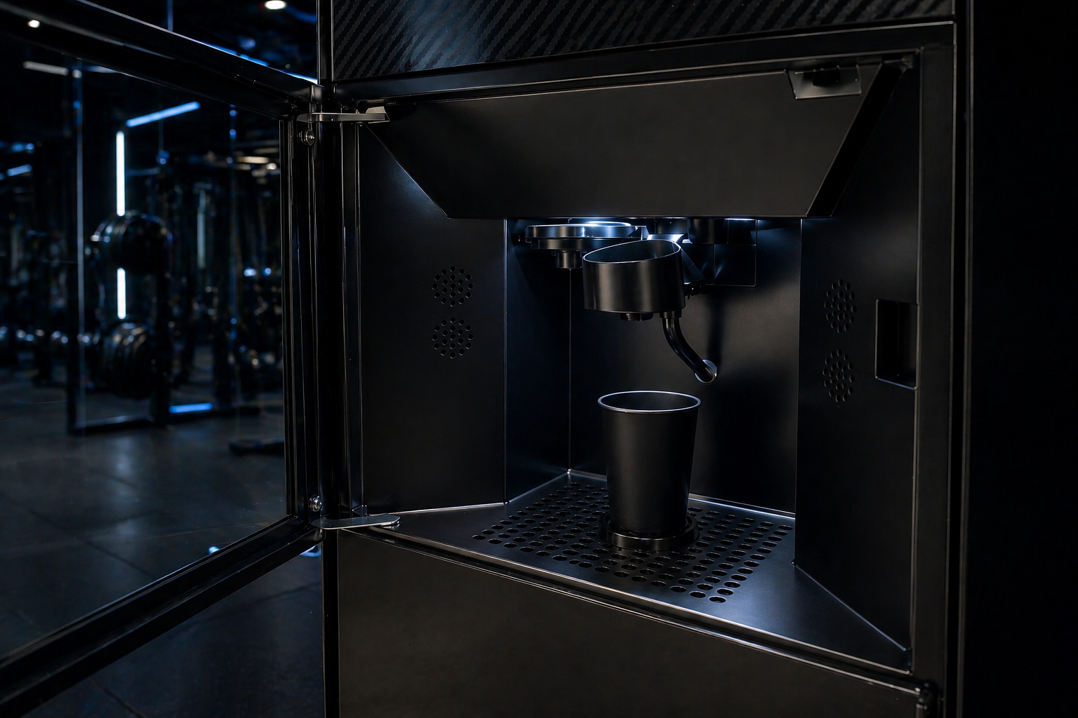 Protein shake dispensing