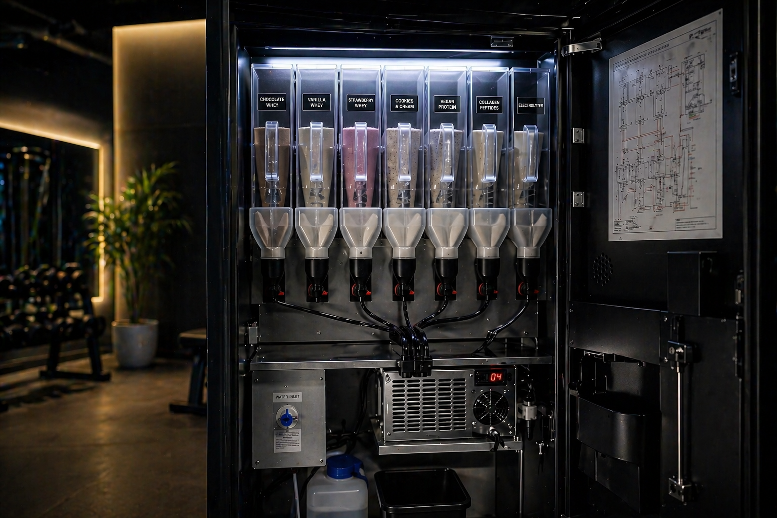 Advanced internal machine system